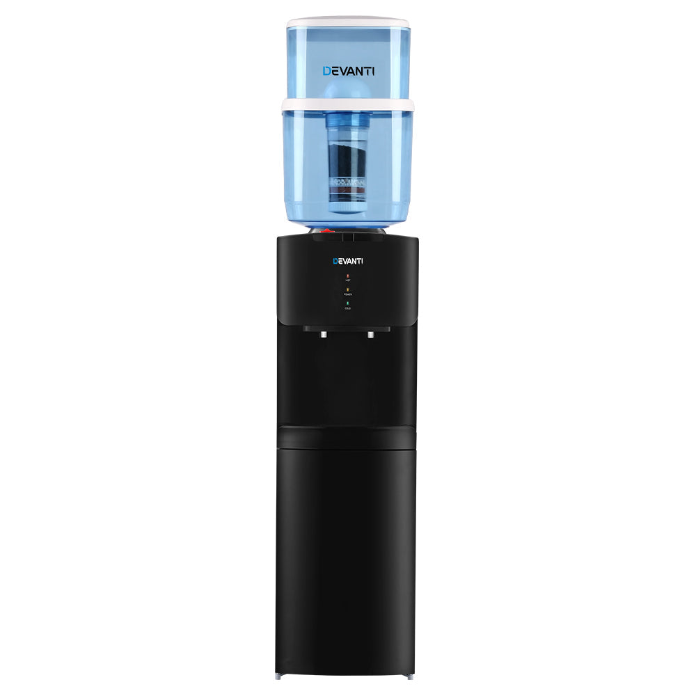 Water Cooler Chiller Dispenser Bottle Stand Filter Purifier Office Black - GilloServ