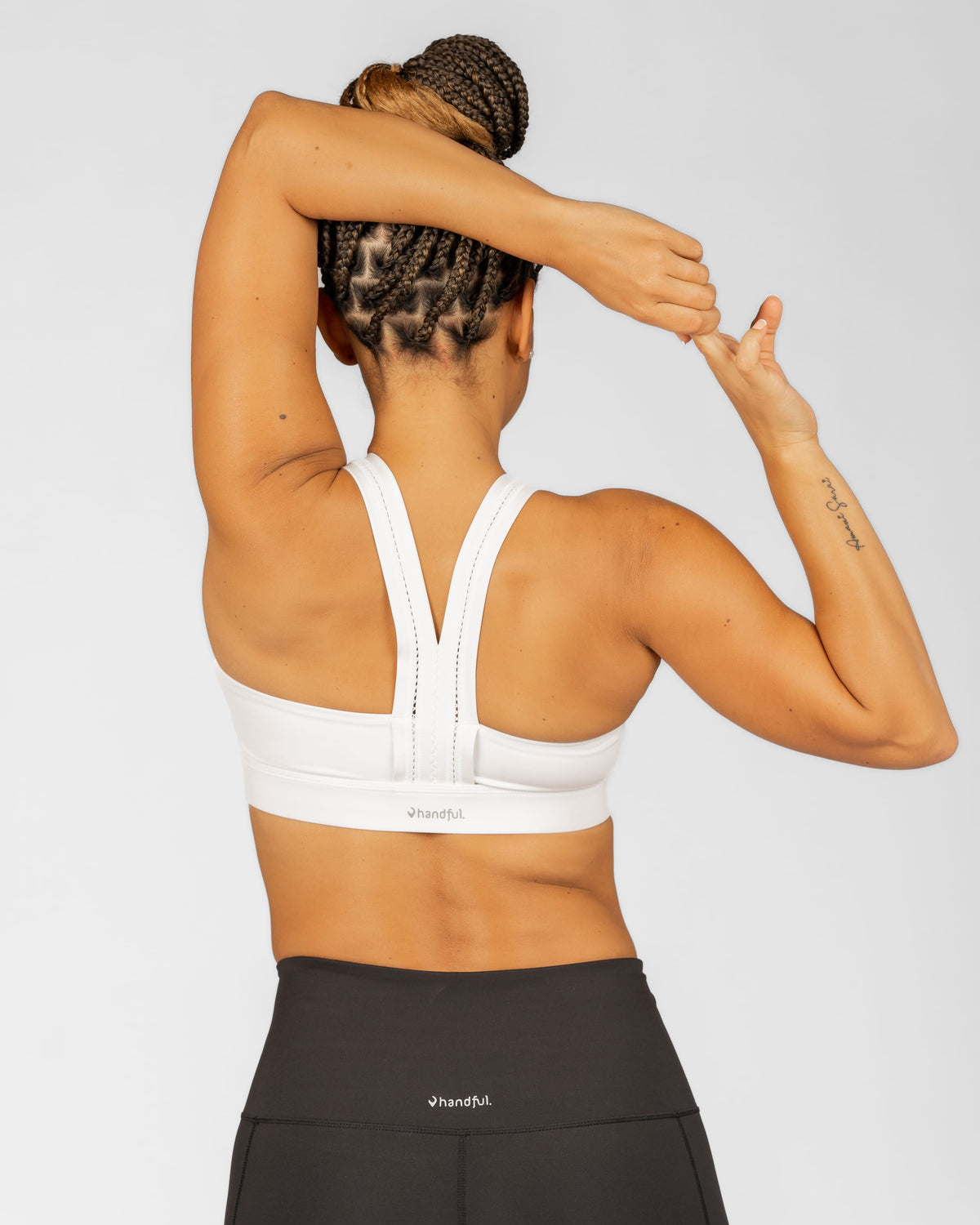 Y-Back Bra – No Headlights White