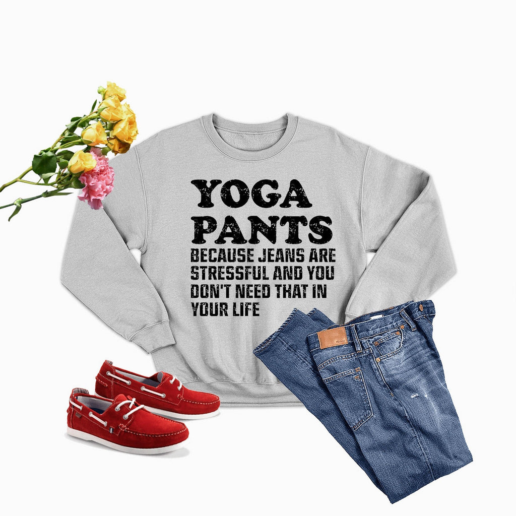 Yoga Pants Sweat Shirt