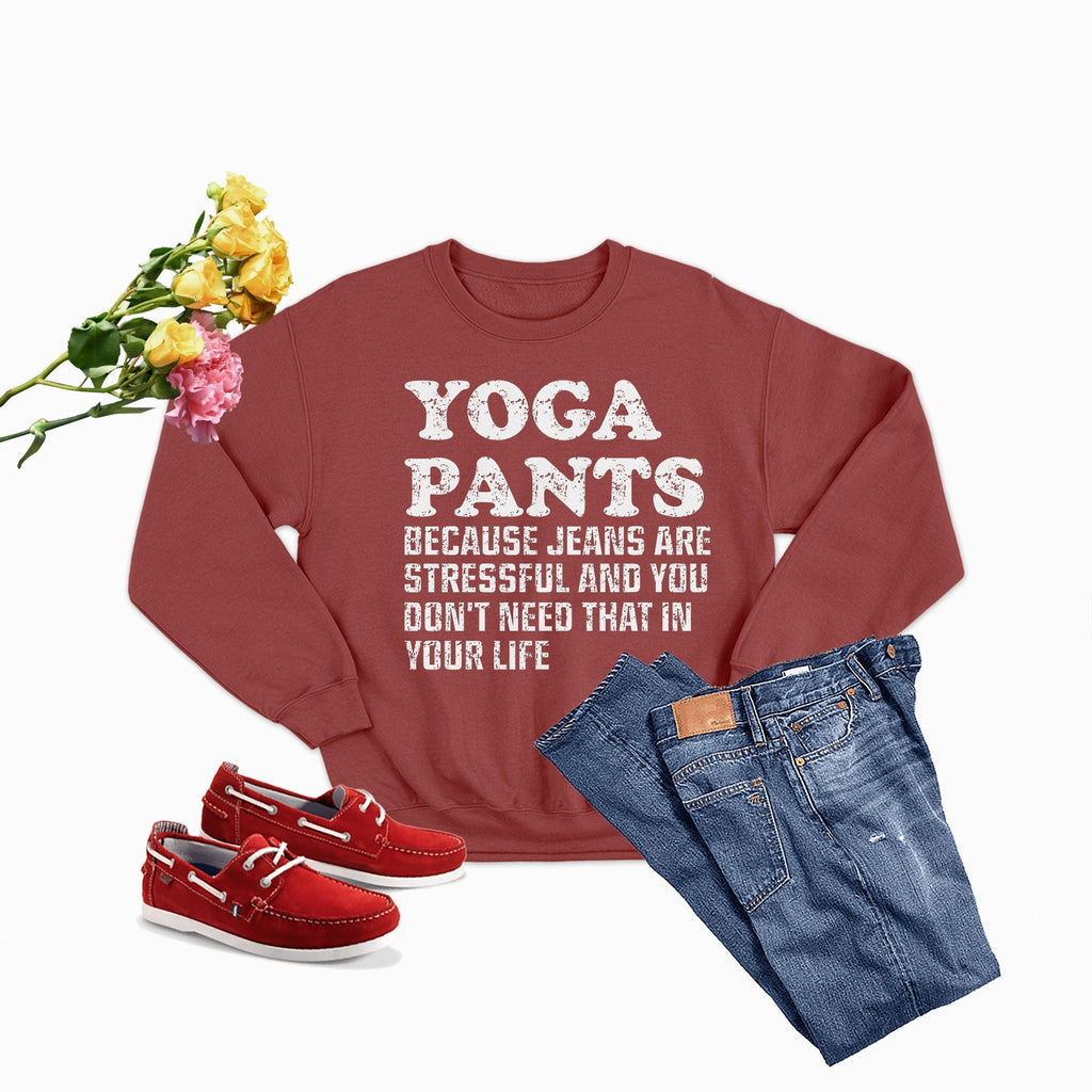 Yoga Pants Sweat Shirt