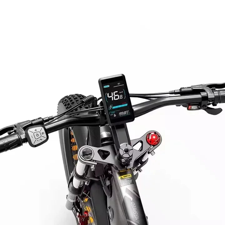 Electric bike 1000W 52V 26 inches full suspension mountain e bike 20Ah lithium battery - GilloServ