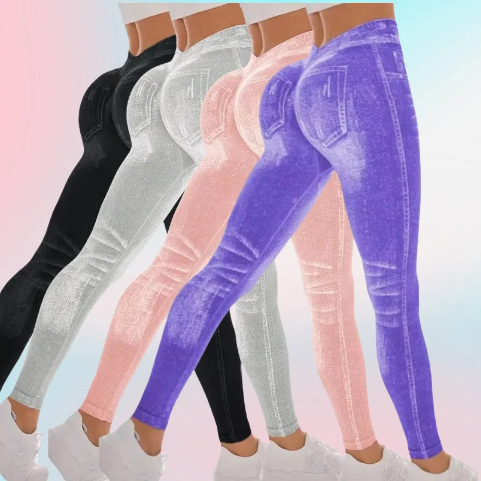 Women Sport Yoga Leggings  Skinny Tight jeans - GilloServ