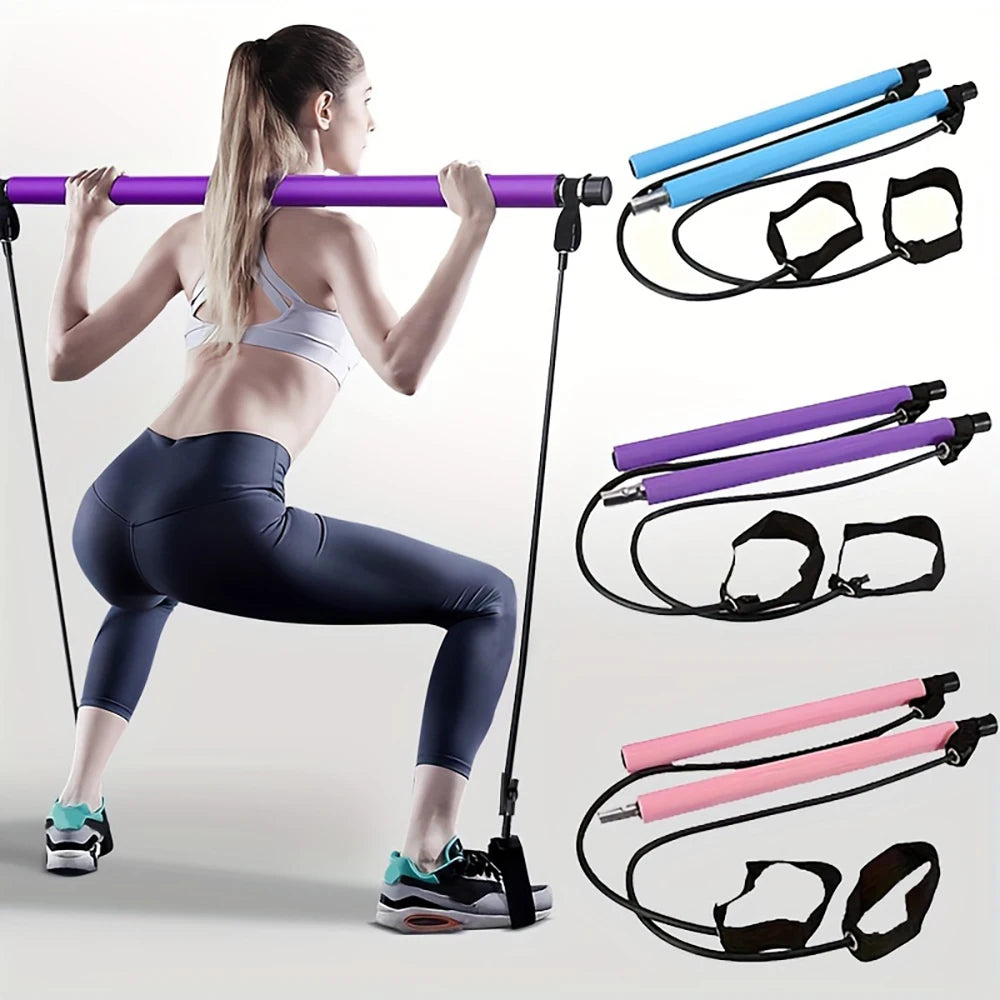 Multifunctional Pilates Bar Combination Fitness Bar Yoga Chest - GilloServ