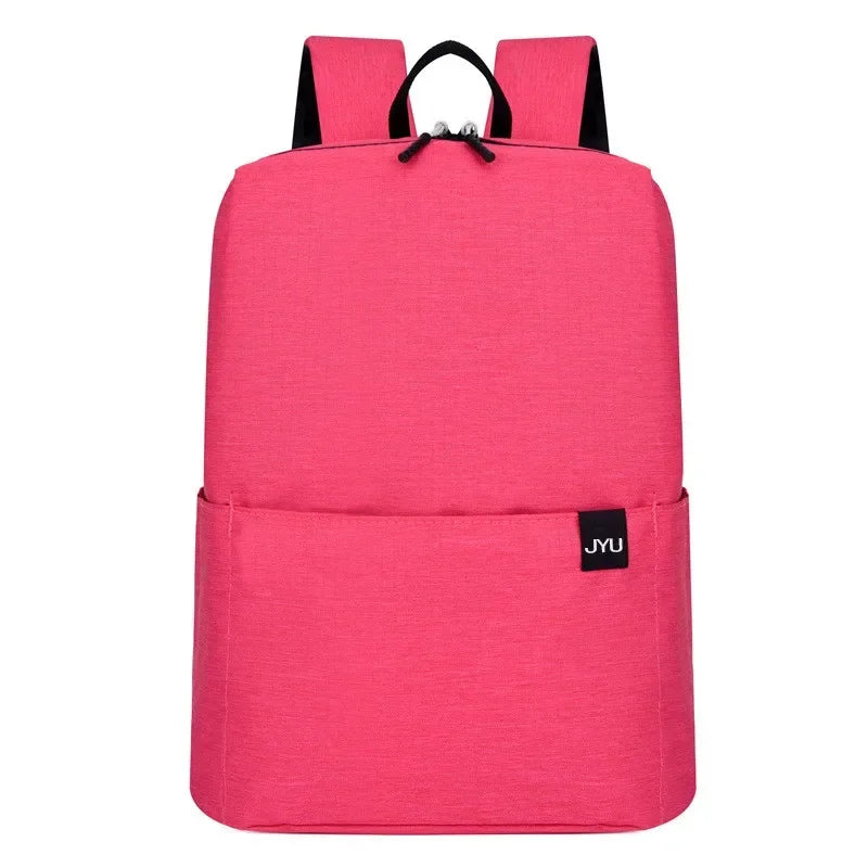 Casual Women Men Waterproof Backpack Portable Travel School Laptop Bags Student Rucksack  Multi-Color Female Zipper Backpacks - GilloServ