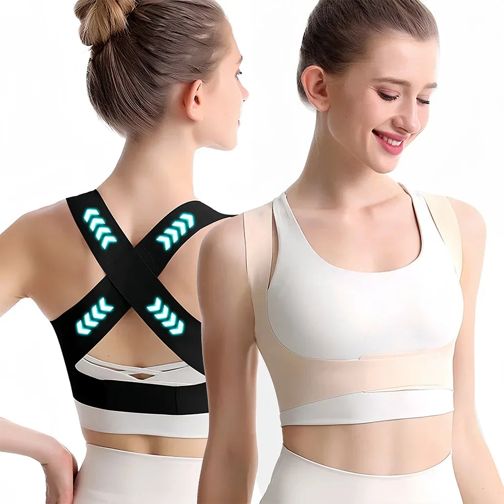 Adjustable Women Breast Back Support Belt Chest Holder Support Posture - GilloServ