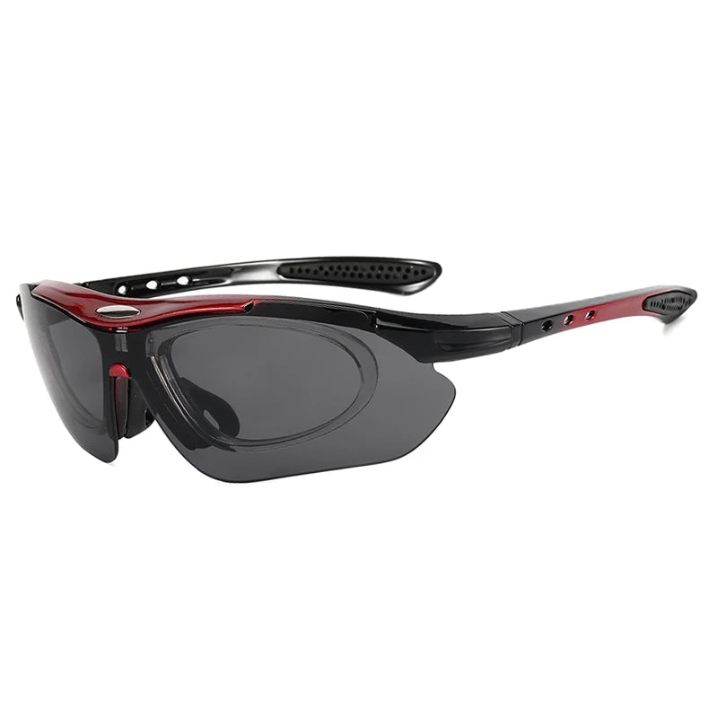Men Women UV400 Riding Racing Cycling Eyewear Outdoor Anti-glare Mountain Road Bike Sunglasses Dustproof XC MTB Bicycle Glasses - GilloServ