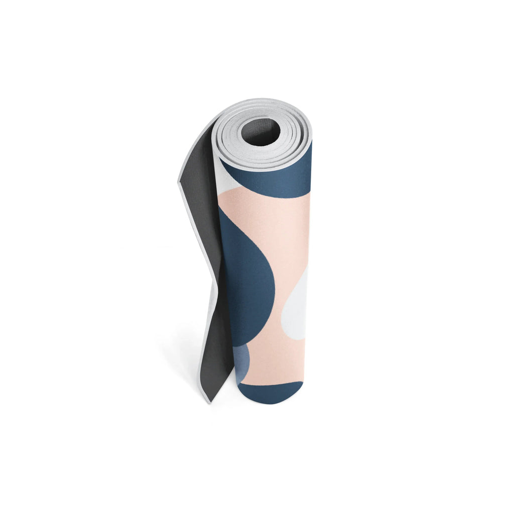 Astrid Non-Slip Yoga Mat Plush Cushioning & Night-Sky Aesthetic - GilloServ