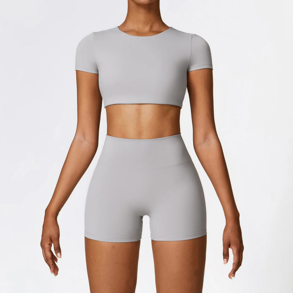 Best 2/3PCS Yoga Set Women Workout Set Seamless Sportswear Gym Clothing - GilloServ