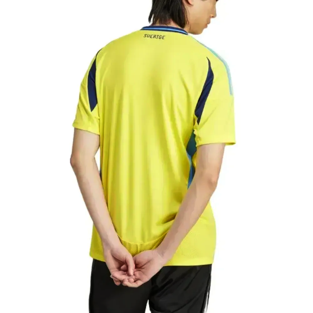 Sweden national team Home soccer jersey 2024/25 - Adidas-3