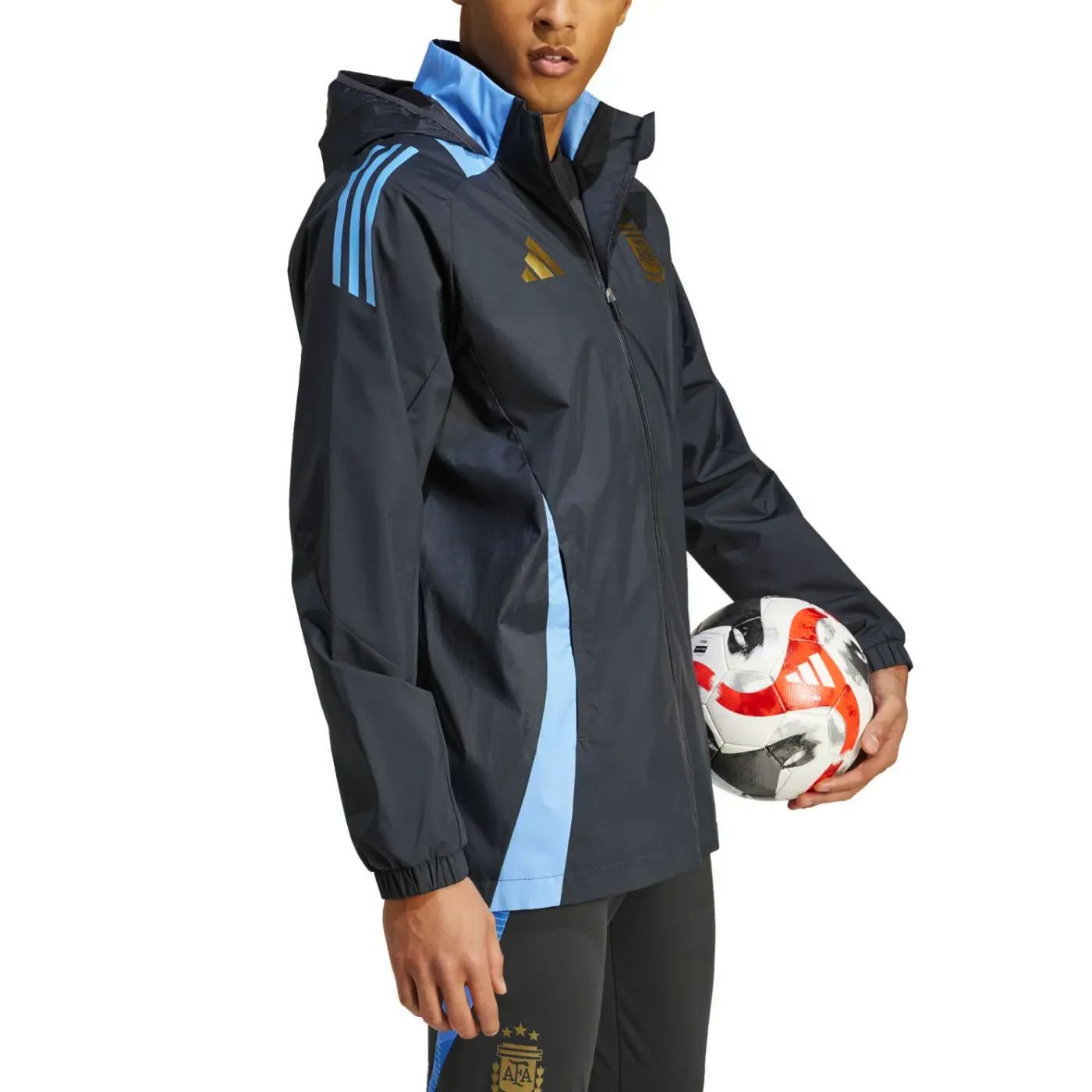 Argentina soccer training rain Jacket - GilloServ