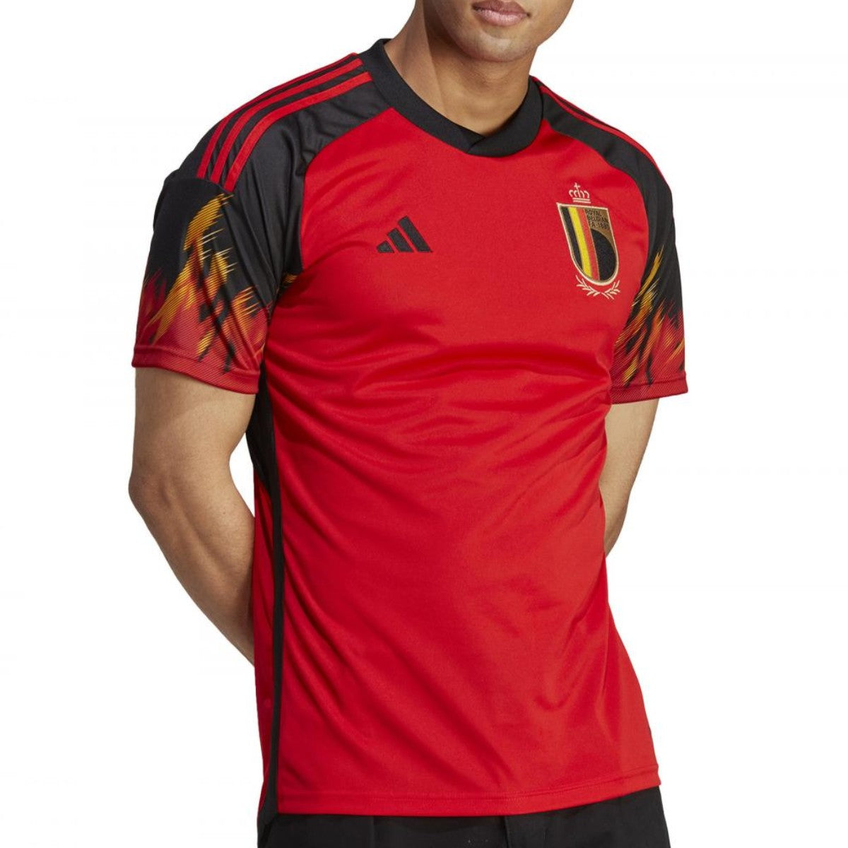 Belgium national team Home soccer jersey 2022/23 - Adidas-2