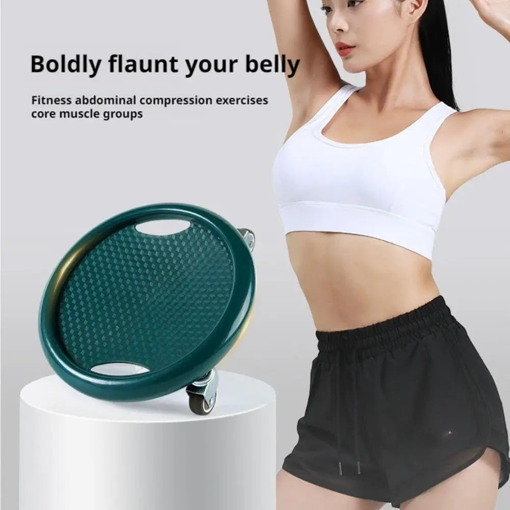 6 In 1 Exercise Equipment Set with Ab Wheel Handle Grips// Resistance Bands Knee Pad Jump Rope and Pushup Bars for Full Body Worko - GilloServ