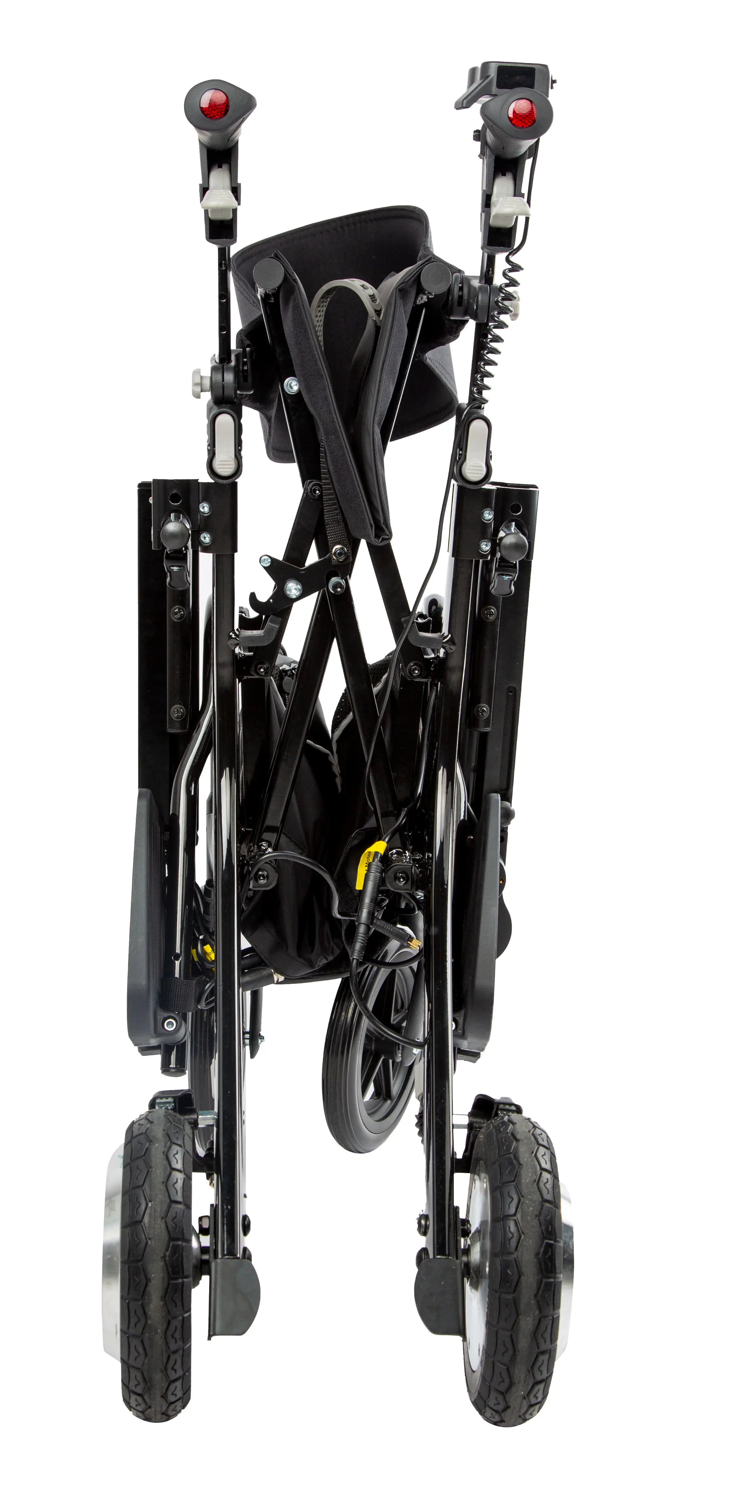 Lightweight Foldable All-Terrain Walker, Rollator Elderly Mobility Wheelchair, Carrier Shopping Cart - GilloServ