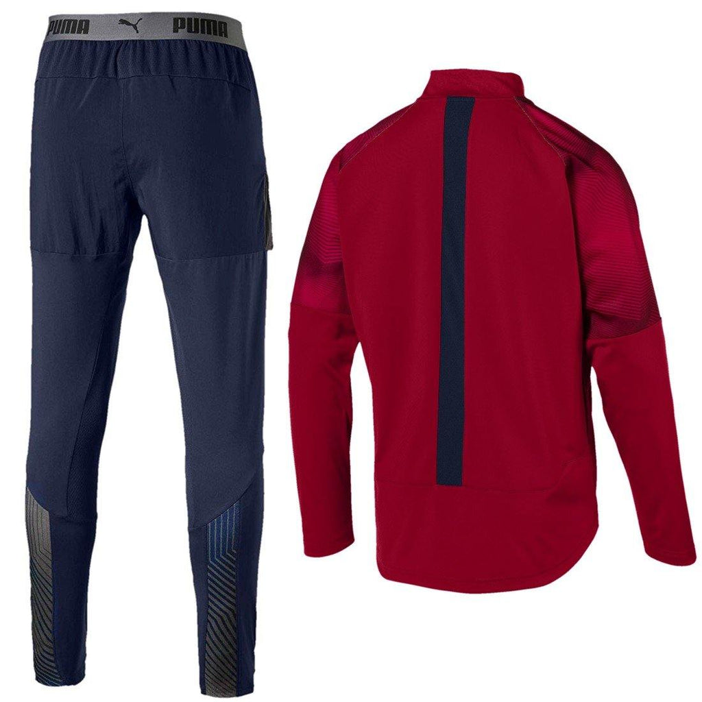 Arsenal soccer red/navy Pro presentation Tracksuit - GilloServ