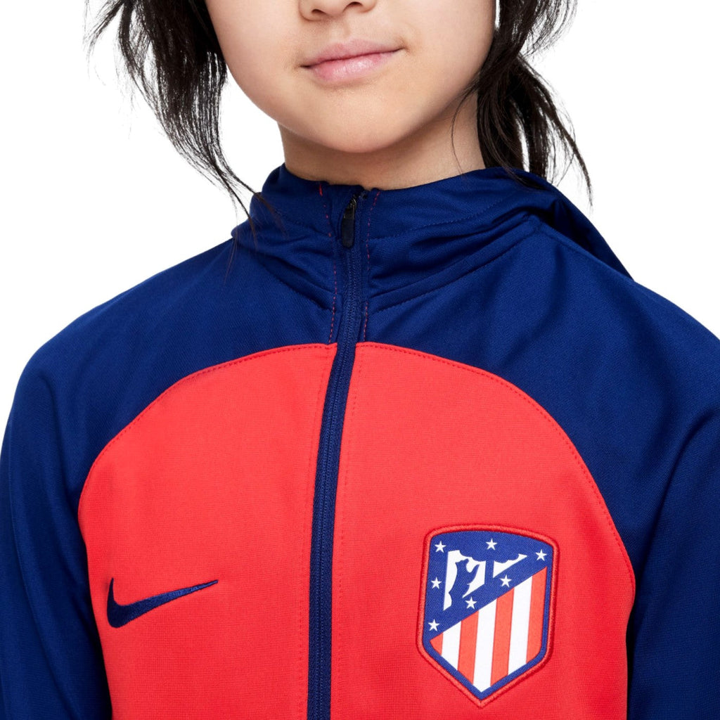 Kids - Atletico Madrid hooded presentation Soccer tracksuit - GilloServ