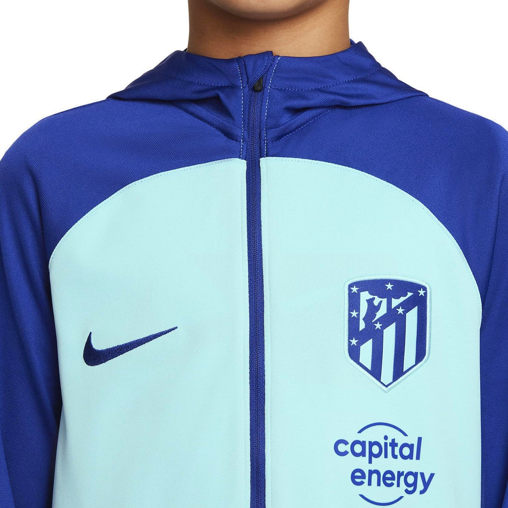Kids - Atletico Madrid hooded presentation Soccer tracksuit - GilloServ