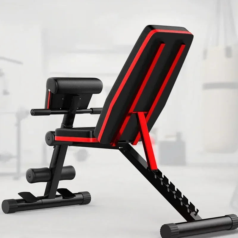 Sit-ups, abdominal muscles, abdominal fitness bench, fitness equipment, - GilloServ