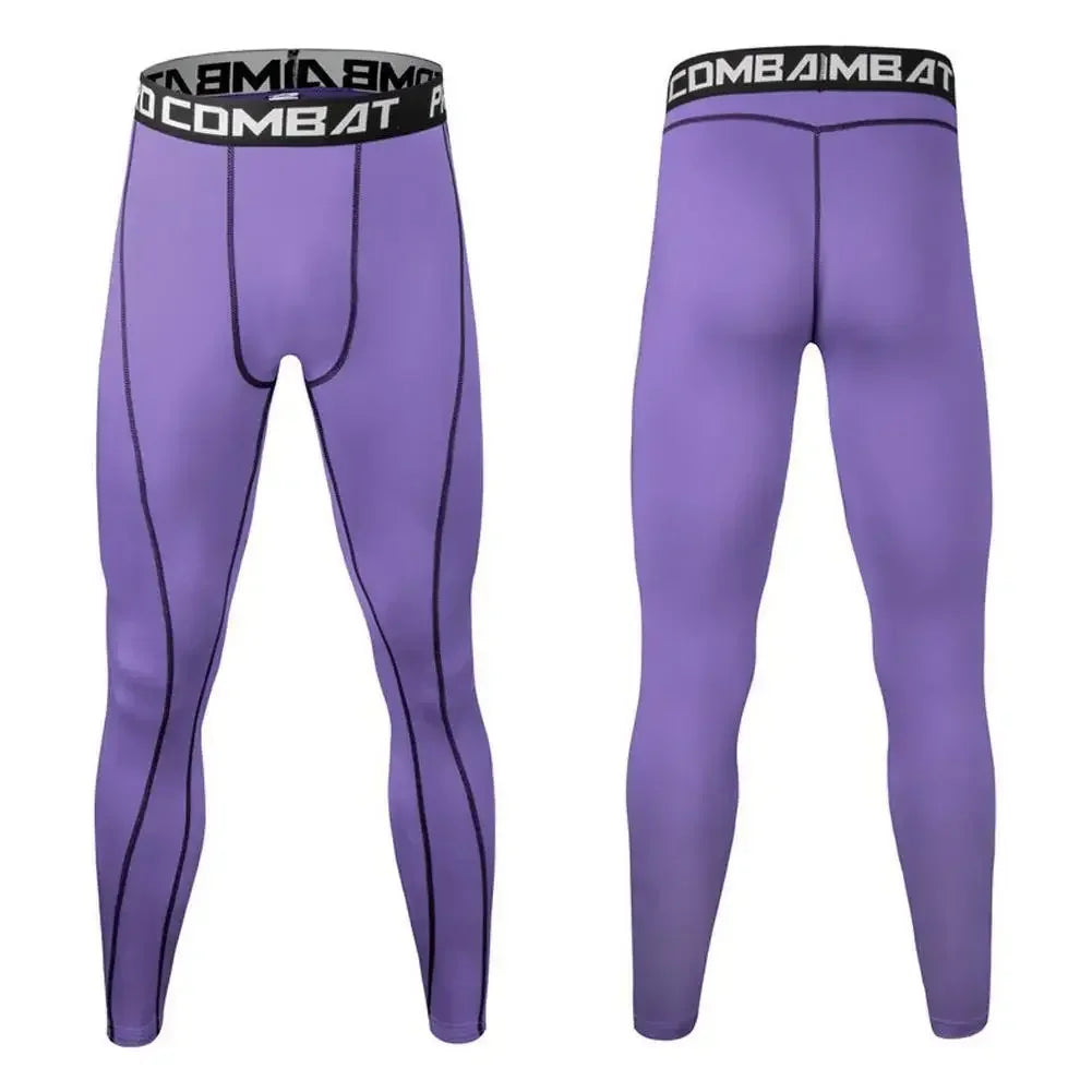 Fishing Men Compression Tight Leggings Running Sport Male Fitness Jogging Pants Quick Dry Trousers Workout Training Yoga Bottoms - GilloServ