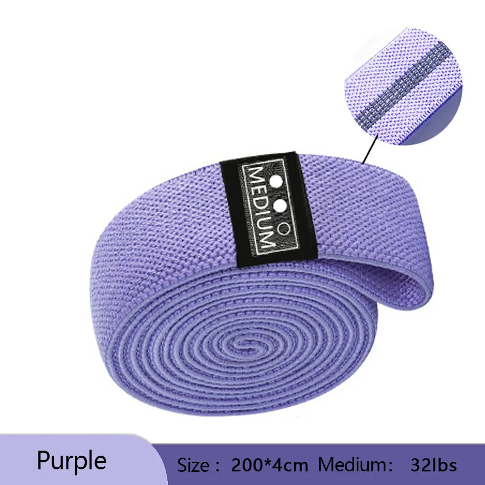 1Pcs Resistance Band Yoga Pilates Fitness Elastic Band Bodybuilding Sports - GilloServ