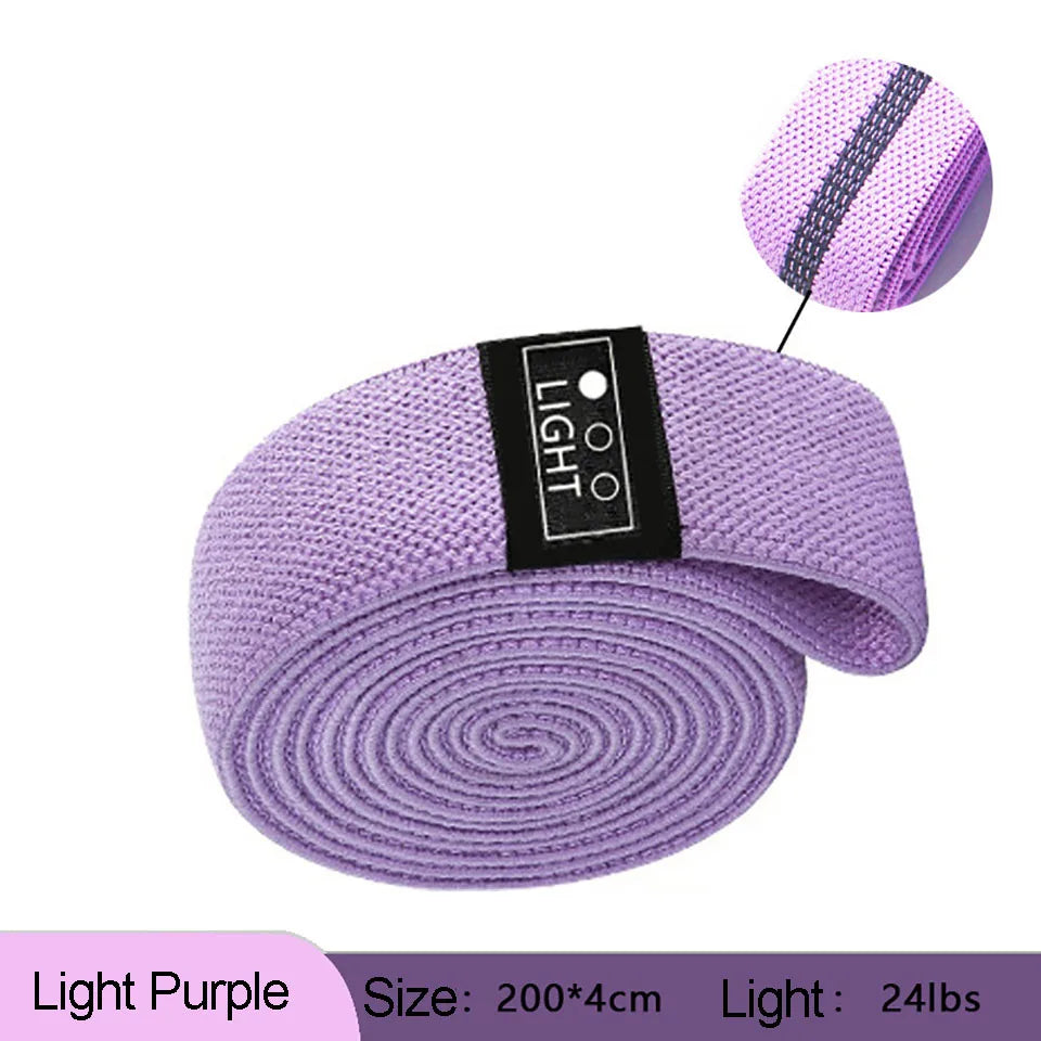 1Pcs Resistance Band Yoga Pilates Fitness Elastic Band Bodybuilding Sports - GilloServ