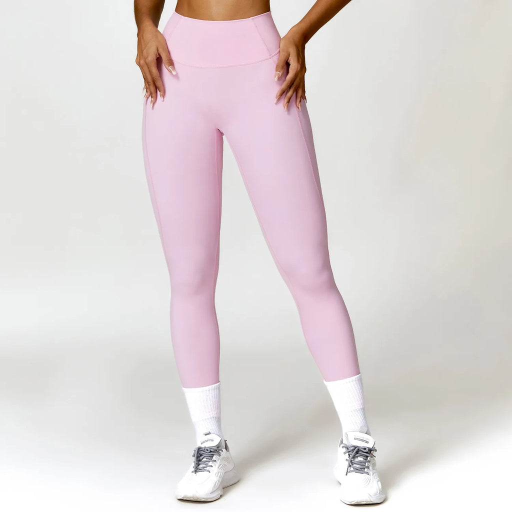 Women Yoga Pants Seamless Sports Gym Workout Stretchy clothes  High Waist - GilloServ