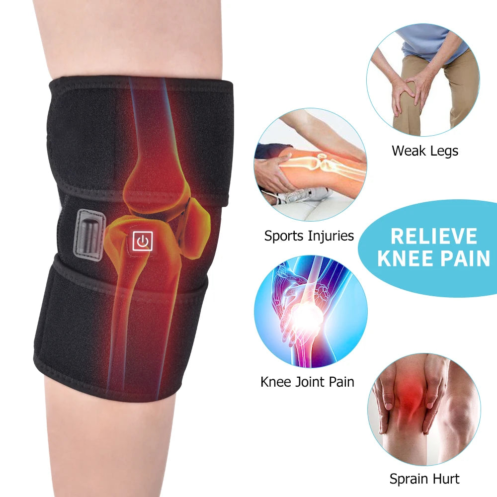 Electric Heated Pads Arthritis Heating Knee Pad//Cold Legs// Knee Pain Relief Health Care Dropshipping - GilloServ