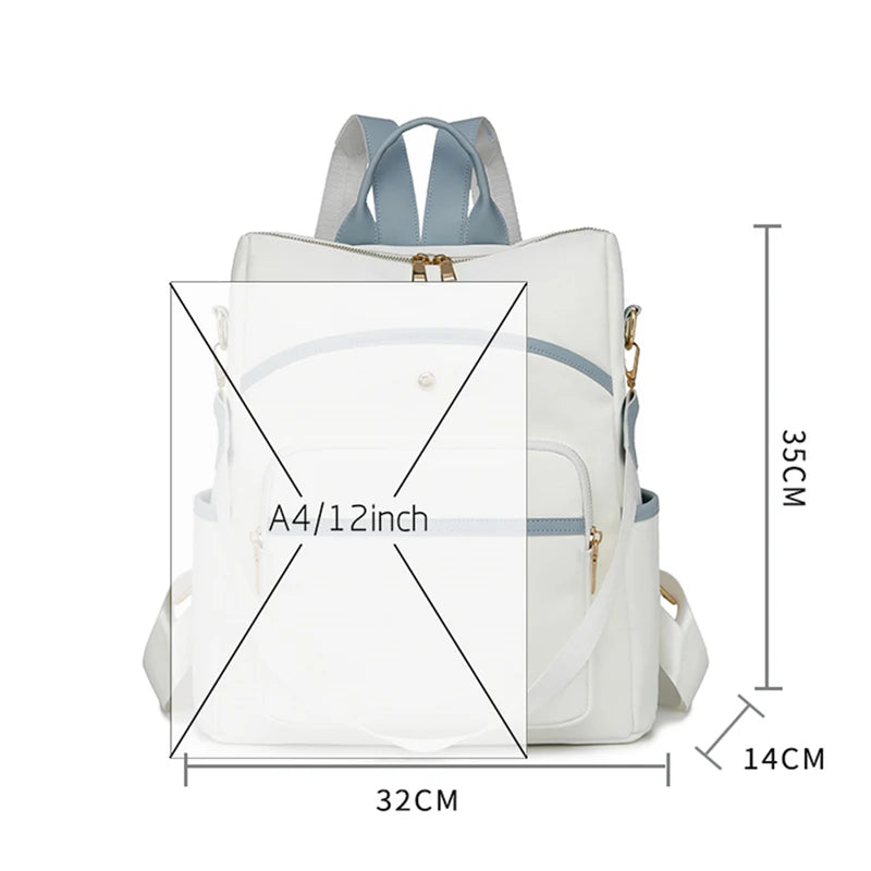 Fashion Backpacks Female Soft Nylon Rucksack Women Knapsack/Travel Bag pack - GilloServ