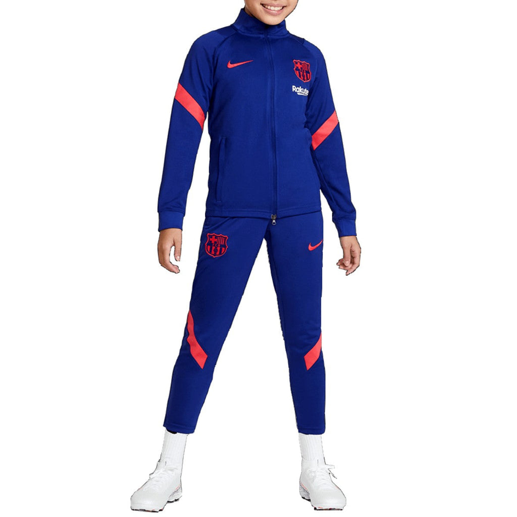 Kids - FC Barcelona blue presentation Soccer tracksuit - GilloServ