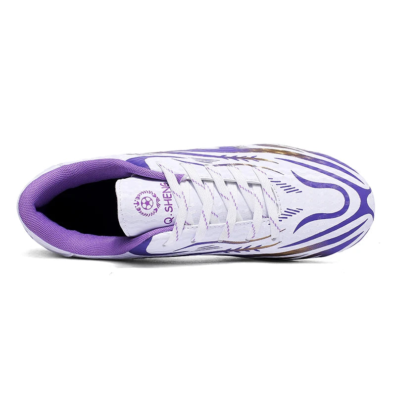 New Football Shoes Comfortable// Grass Training Football Field Boots//Non-Slip Soccer Shoes - GilloServ