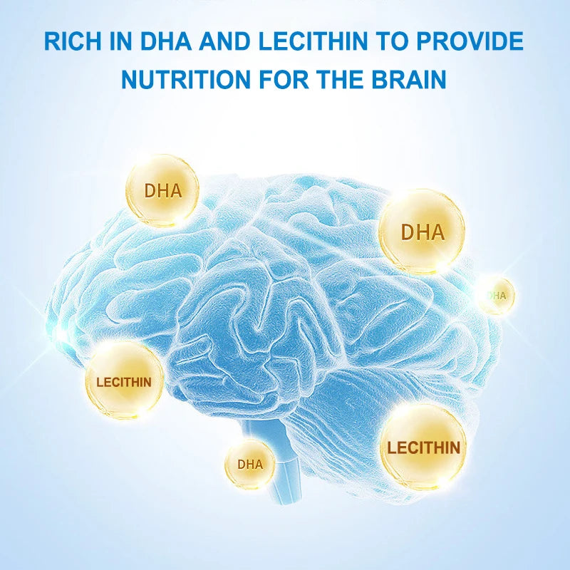 Vitamin B6 Supplement, Brain Health Memory Support 5000 mg//Supports Focus//rain Function & Circulation, 120 Capsules - GilloServ