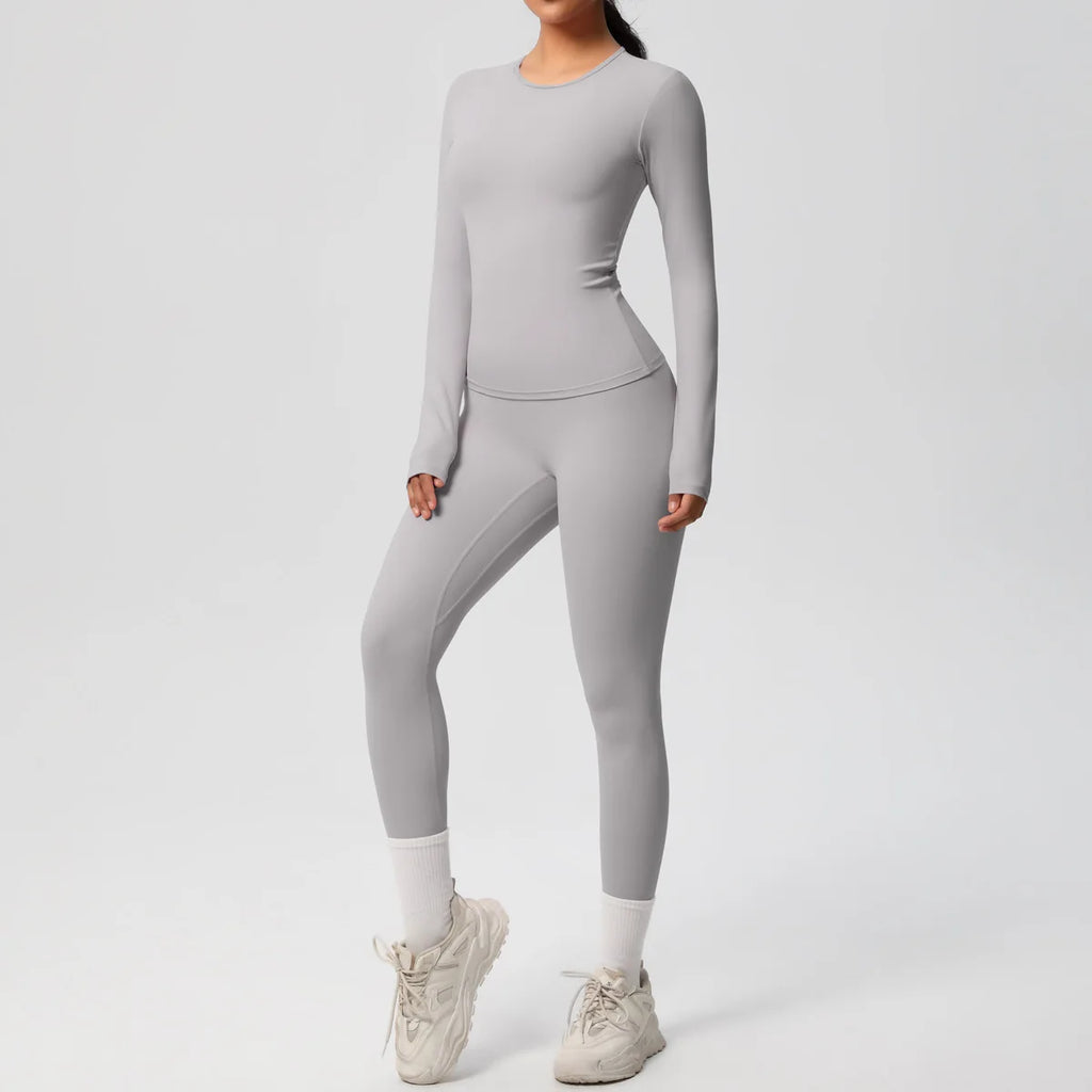New Tracksuit 2 Pieces Yoga Suit Sports Set Sportswear Gym Set - GilloServ