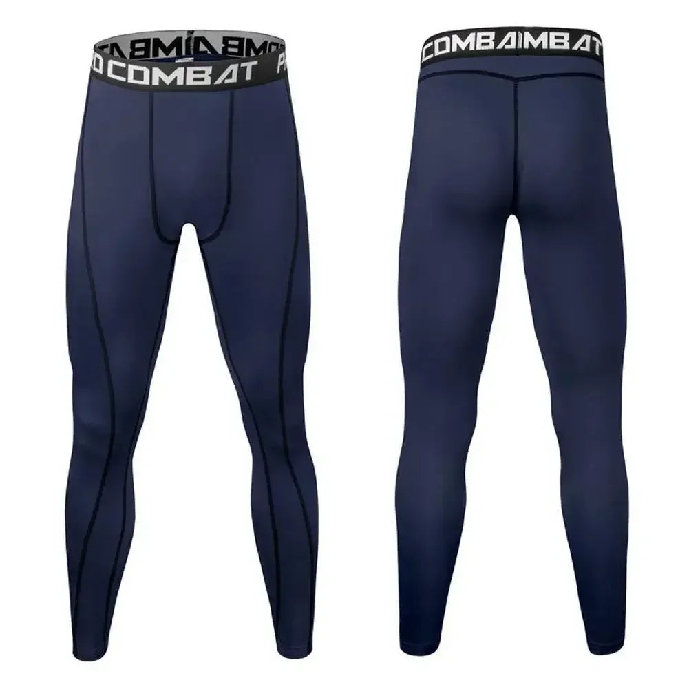 Fishing Men Compression Tight Leggings Running Sport Male Fitness Jogging Pants Quick Dry Trousers Workout Training Yoga Bottoms - GilloServ