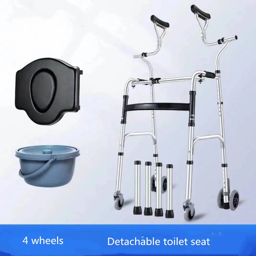 Elderly Rehabilitation Walker Device Underarm Crutche Walking Stick - GilloServ