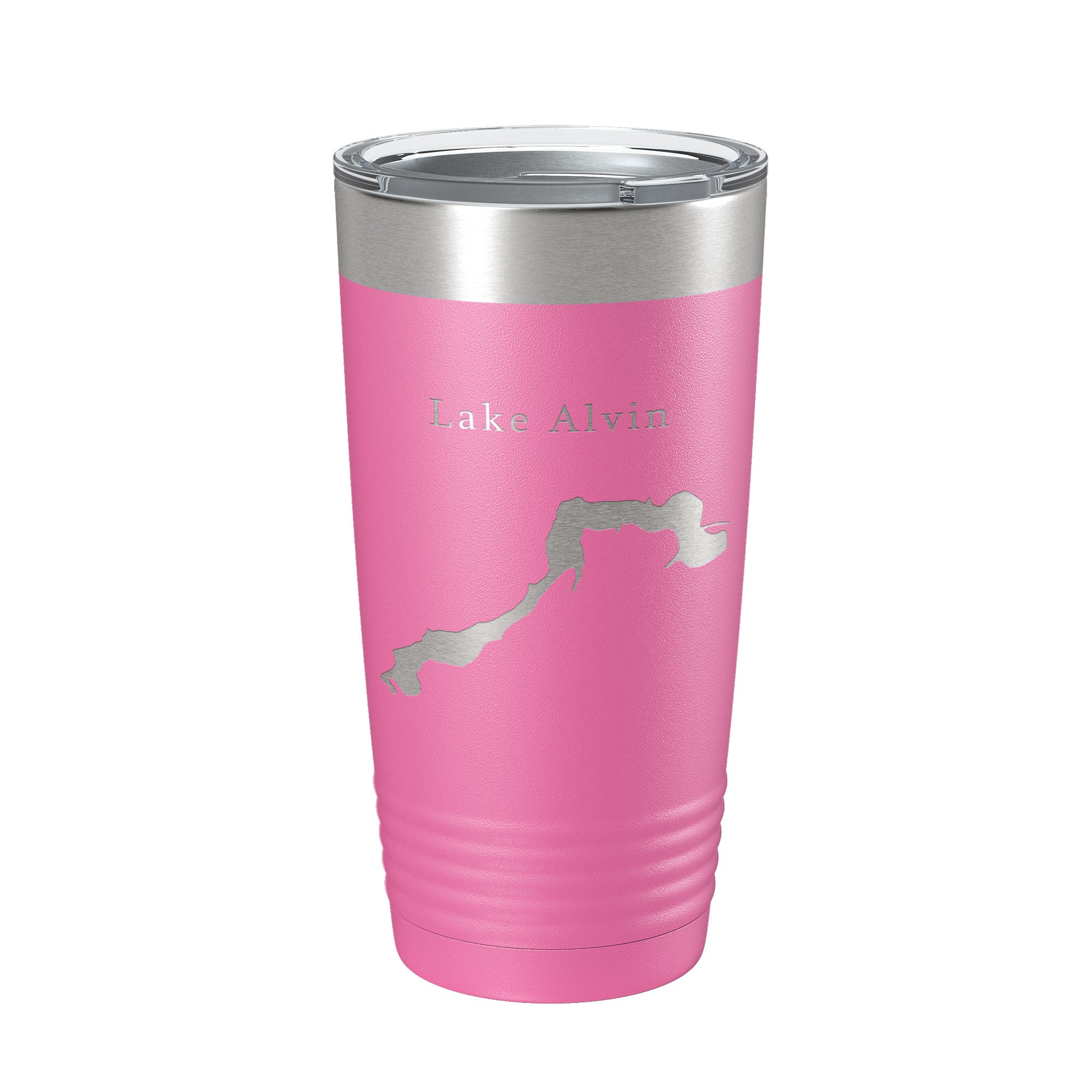 Lake Alvin Map Tumbler Travel Mug Insulated Laser Engraved Coffee Cup South Dakota 20 oz-11