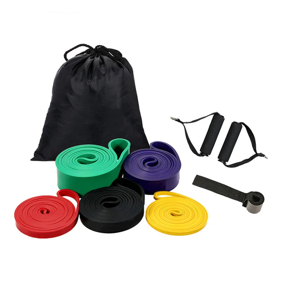 Unisex Fitness 208cm Rubber Resistance Yoga Band Pilates - GilloServ