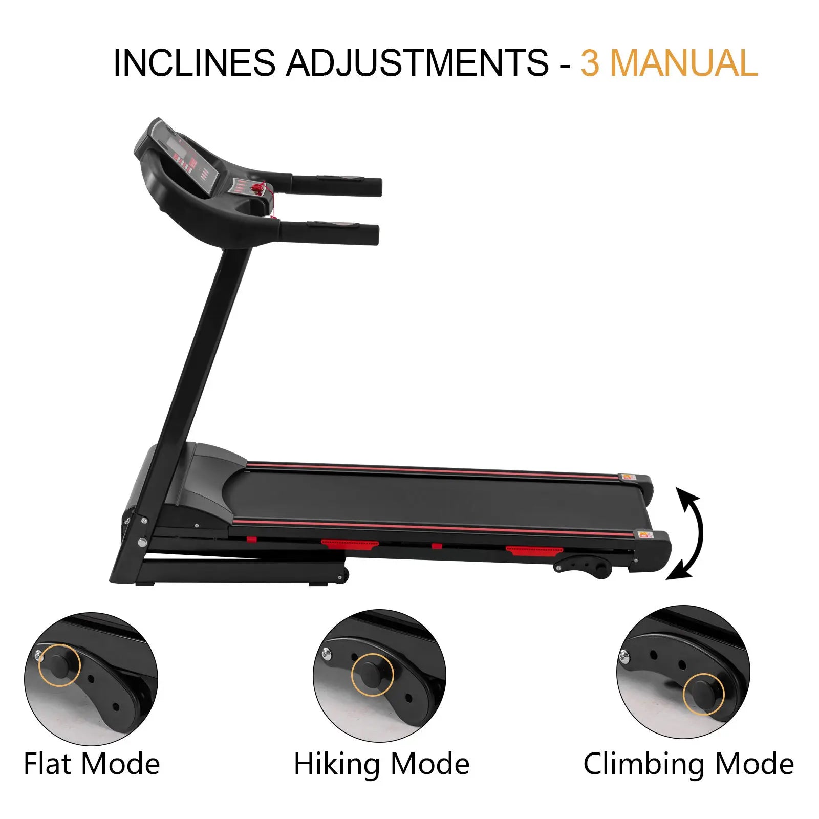 Factory Running Exercise 1.0HP/ 1 Horse Home Fitness Treadmill - GilloServ