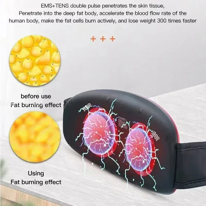 Slimming Machine Lose Weight Big Belly Whole Body Thin Waist Stovepipe Fat Burning Abdominal Massage Fitness Equipment Portable - GilloServ