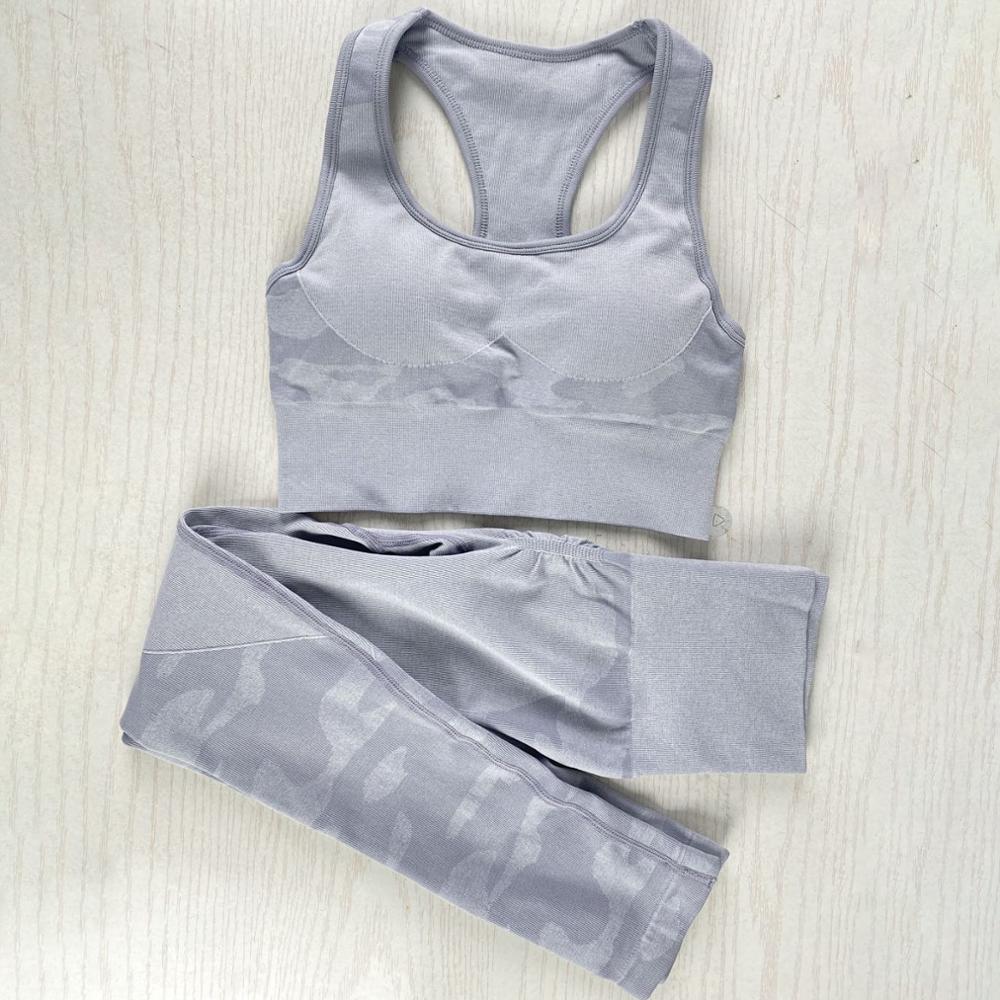 Seamless Yoga Fitness Set Women Sportswear - GilloServ