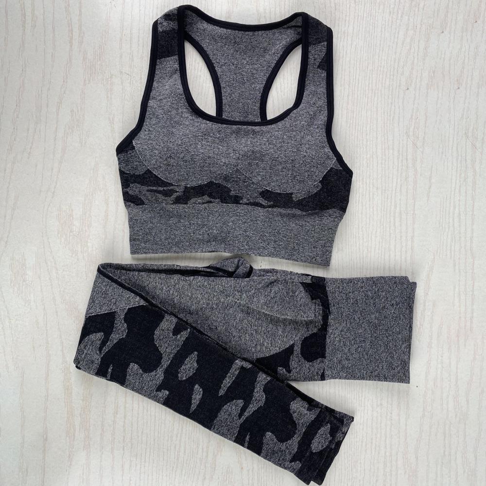 Seamless Yoga Fitness Set Women Sportswear - GilloServ
