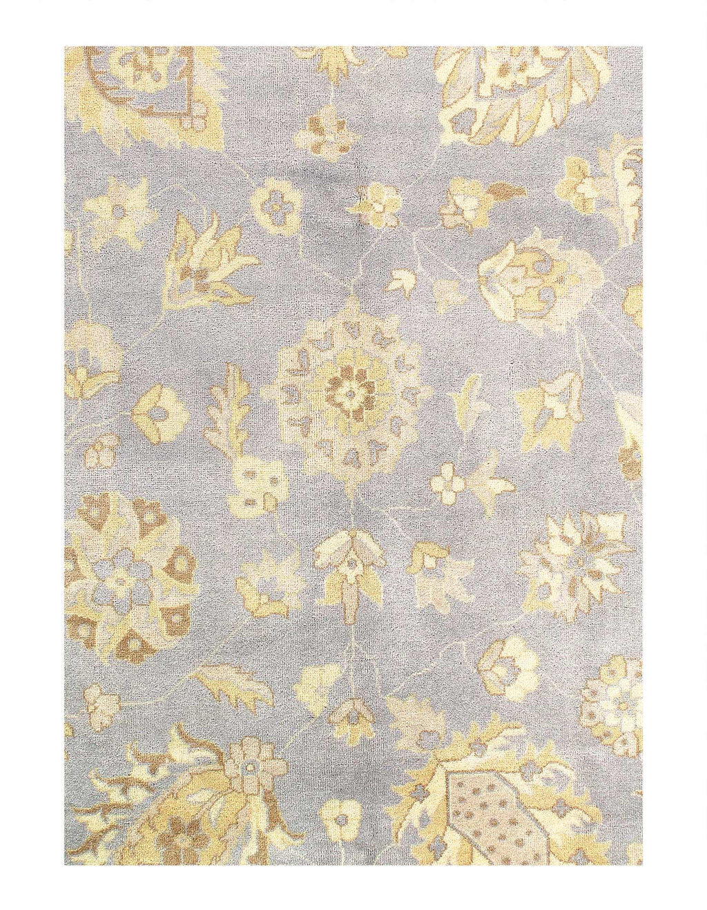 Canvello Traditional Oushak Design Hand-knotted Rug - 9' X 12'-1