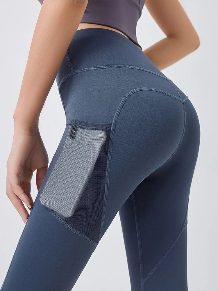 Yoga Pants with Pocket Plus Size Leggings Sport Girl Gym - GilloServ