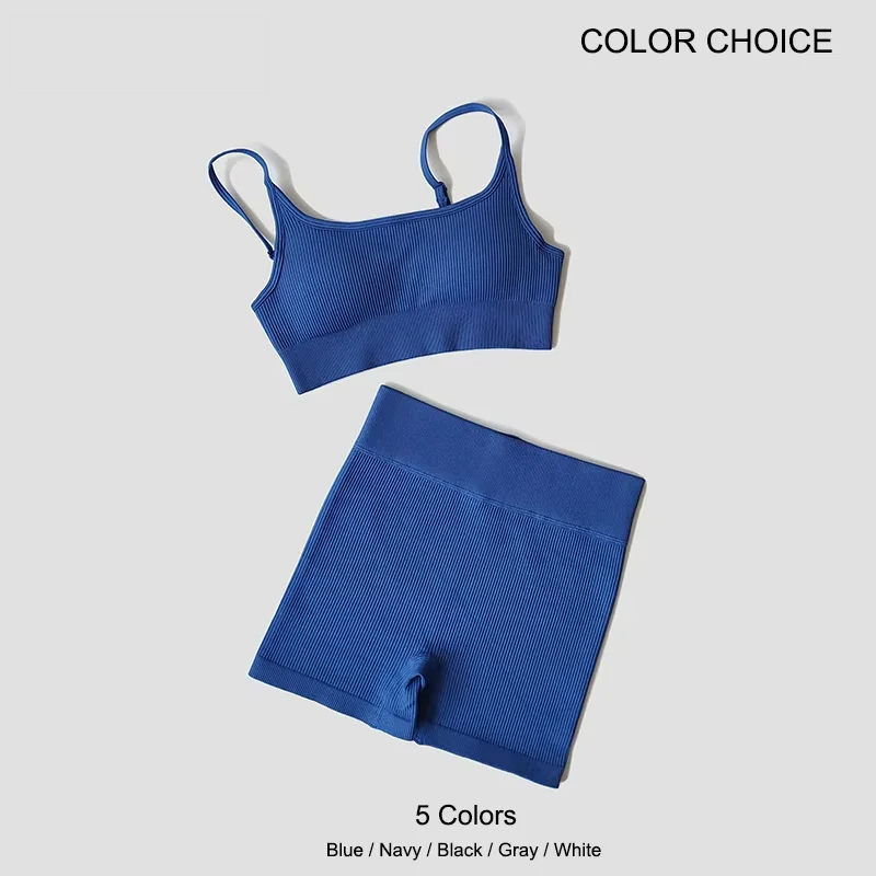 Yoga Set with Padded Sports Bra