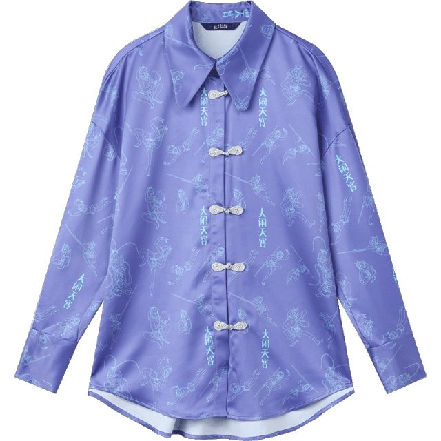 Casual Satin Shirt Women Spring Vintage Full Sleeve - GilloServ