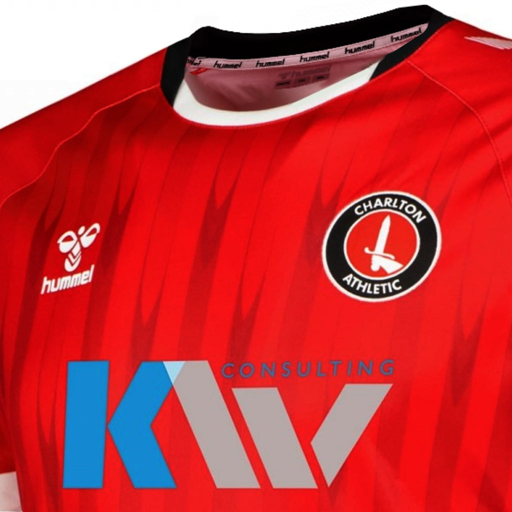 Charlton Athletic Home soccer jersey 2021/22 - Hummel-1