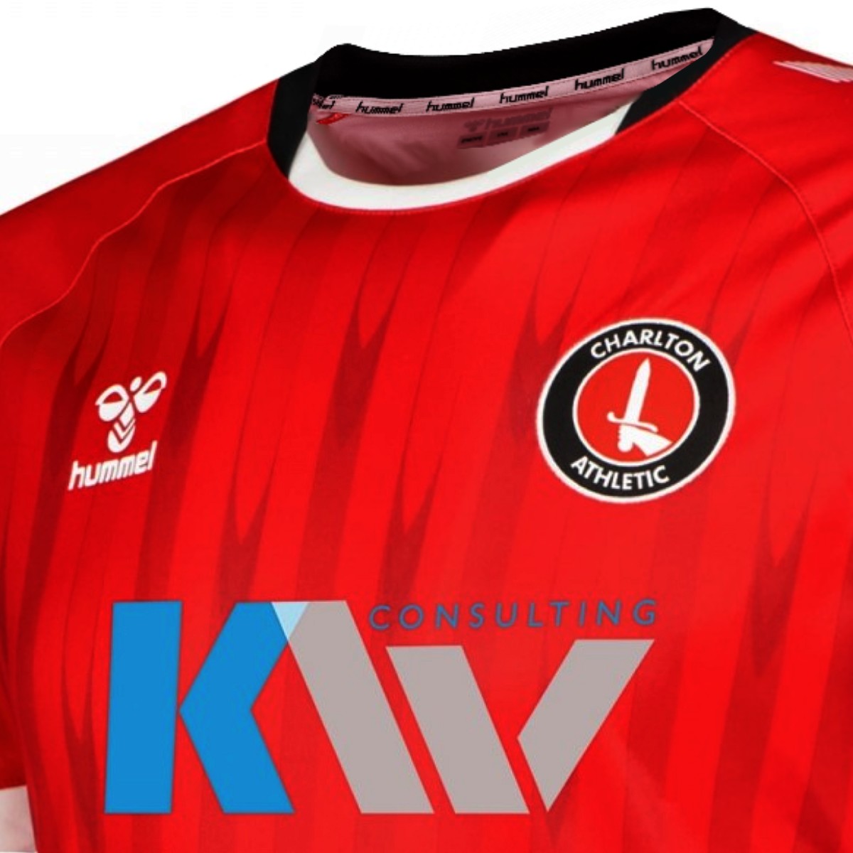 Charlton Athletic Home soccer jersey 2021/22 - Hummel-1