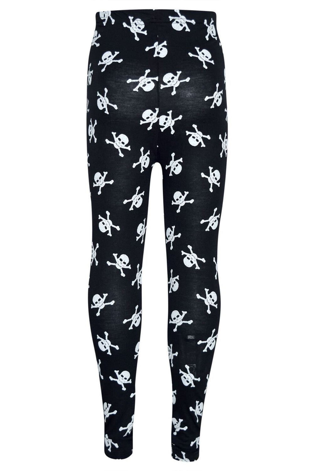 Women Skull Printed Black Ladies Legging - GilloServ