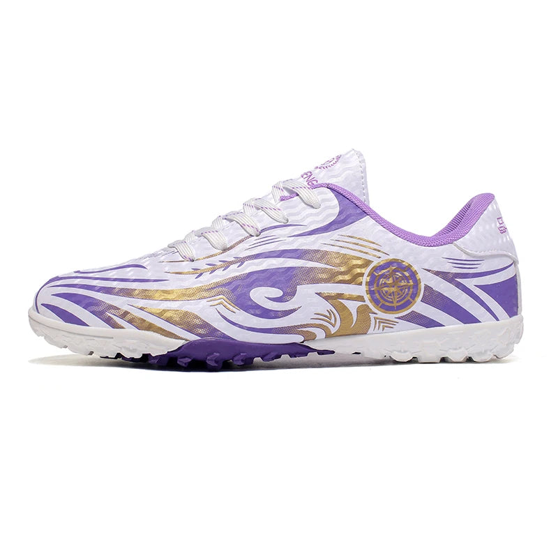 New Football Shoes Comfortable// Grass Training Football Field Boots//Non-Slip Soccer Shoes - GilloServ