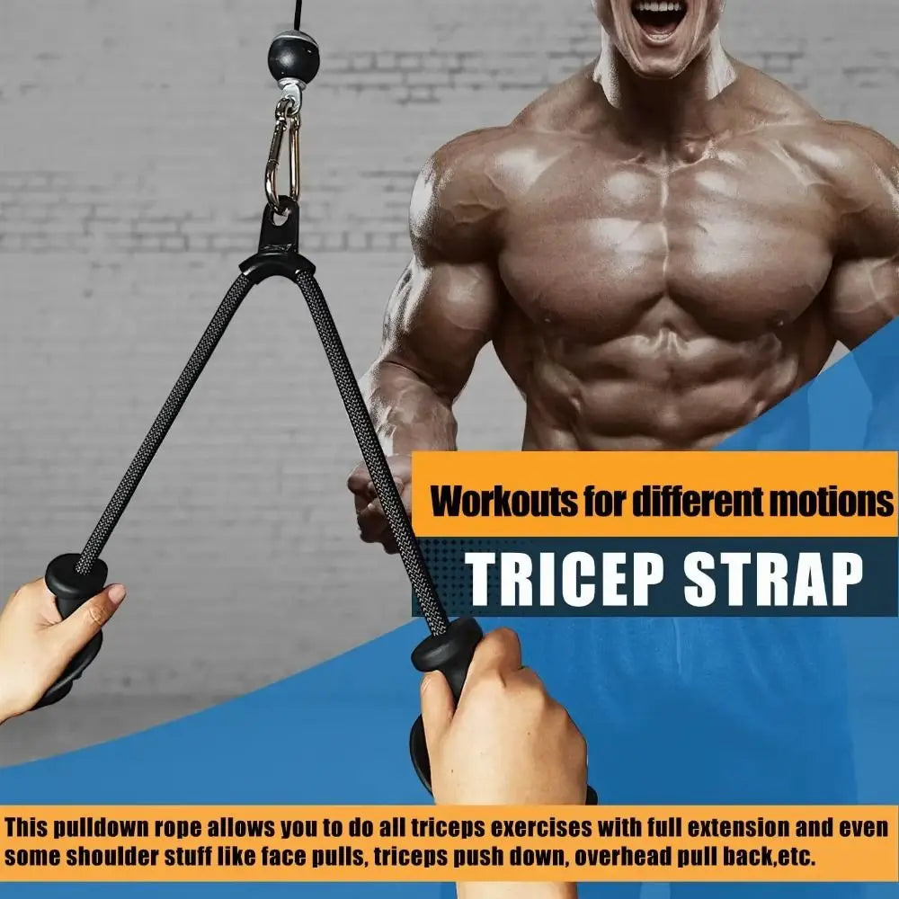 Ergonomic Fitness Pull Rope 360° Isolation Training Gantry Pull Rope - GilloServ