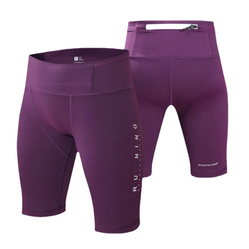 Women Tight Fitness Gym Shorts 2025 Summer Elastic Quick-dry Compression Workout Training Exercise Running Sports Shorts Yoga - GilloServ