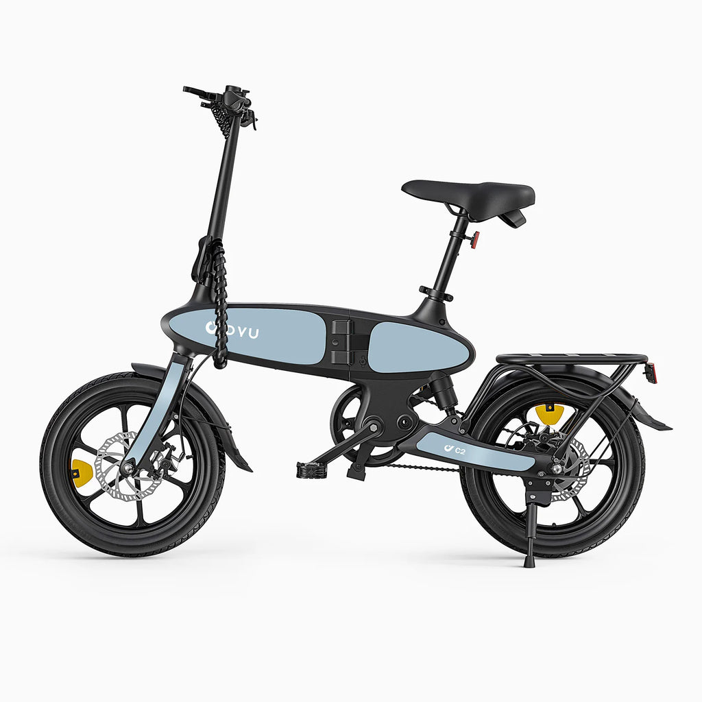 Best Folding Electric E Dirt Bike 48V Velo Electric 250W Motor Fat Tire City Road Cargo - GilloServ